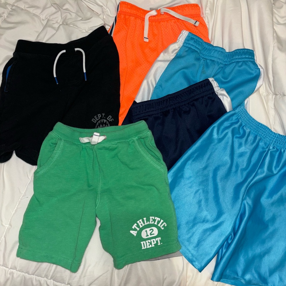 Toddler Boy Athletic shorts lot (6)